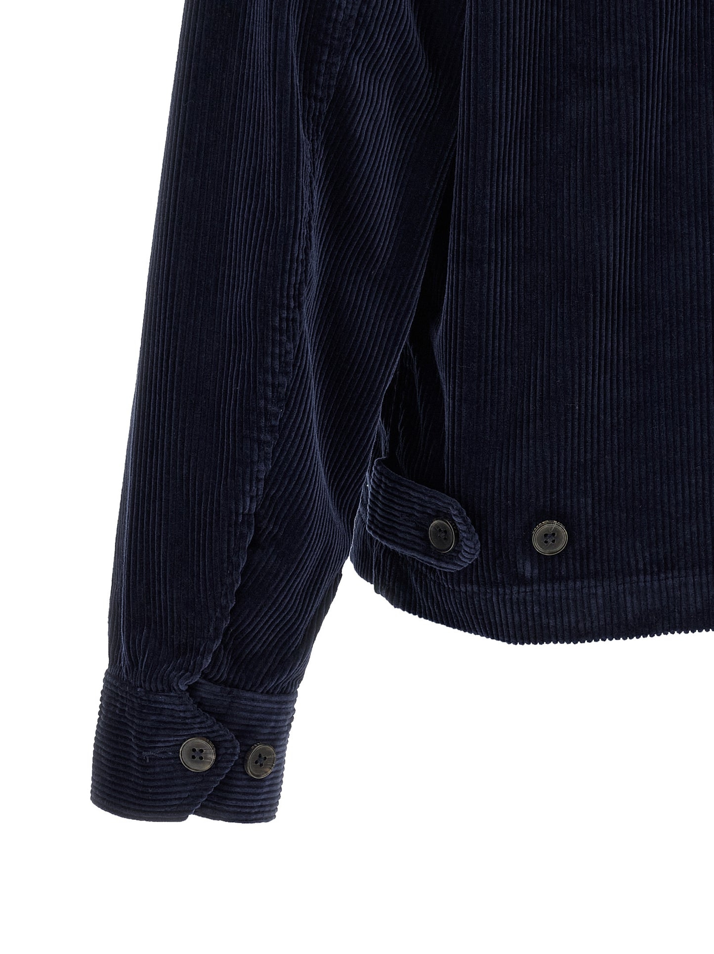 Katoenen Jas — Blauw