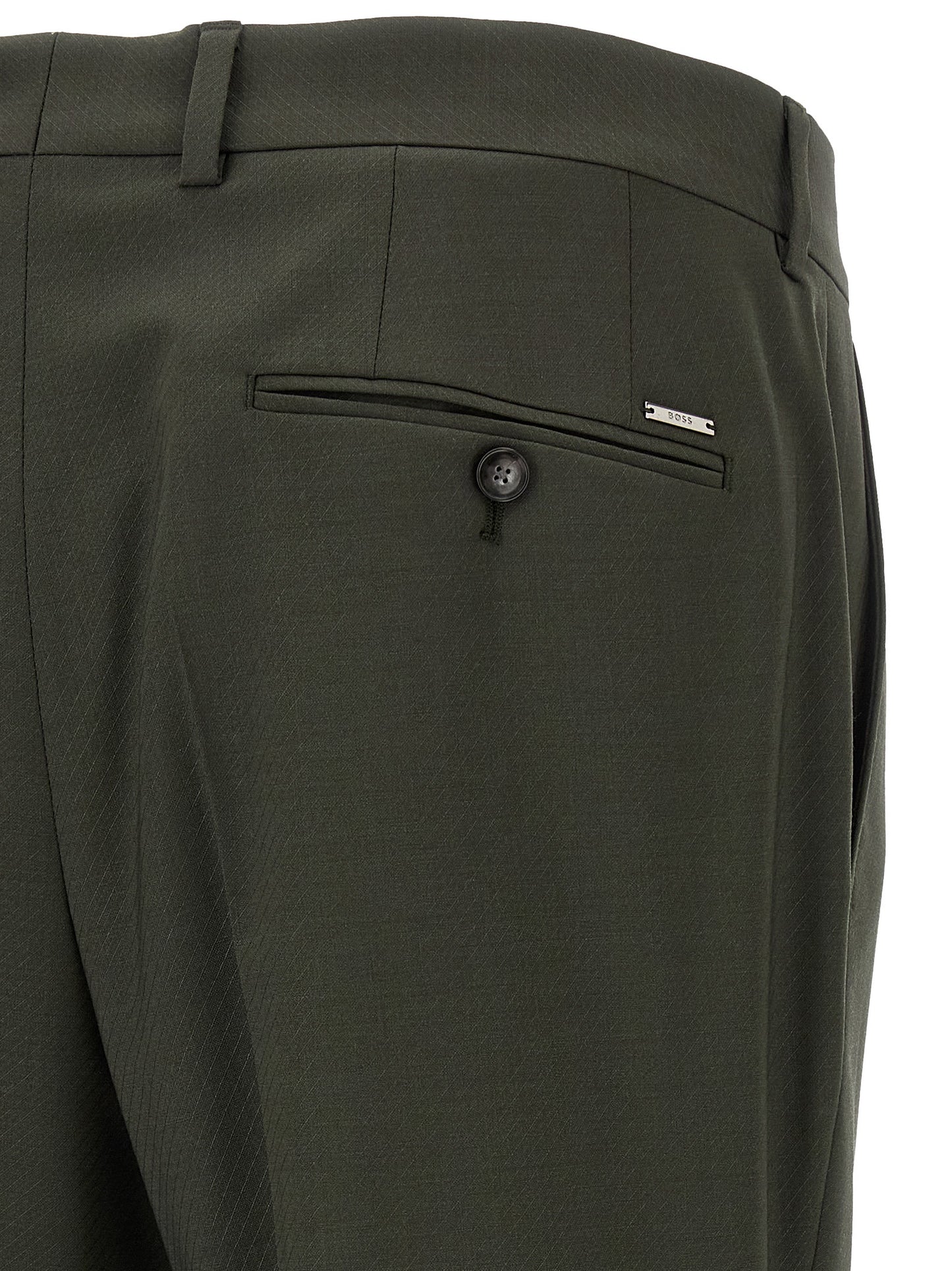 Scheerwollen Broek — Tweekleurig