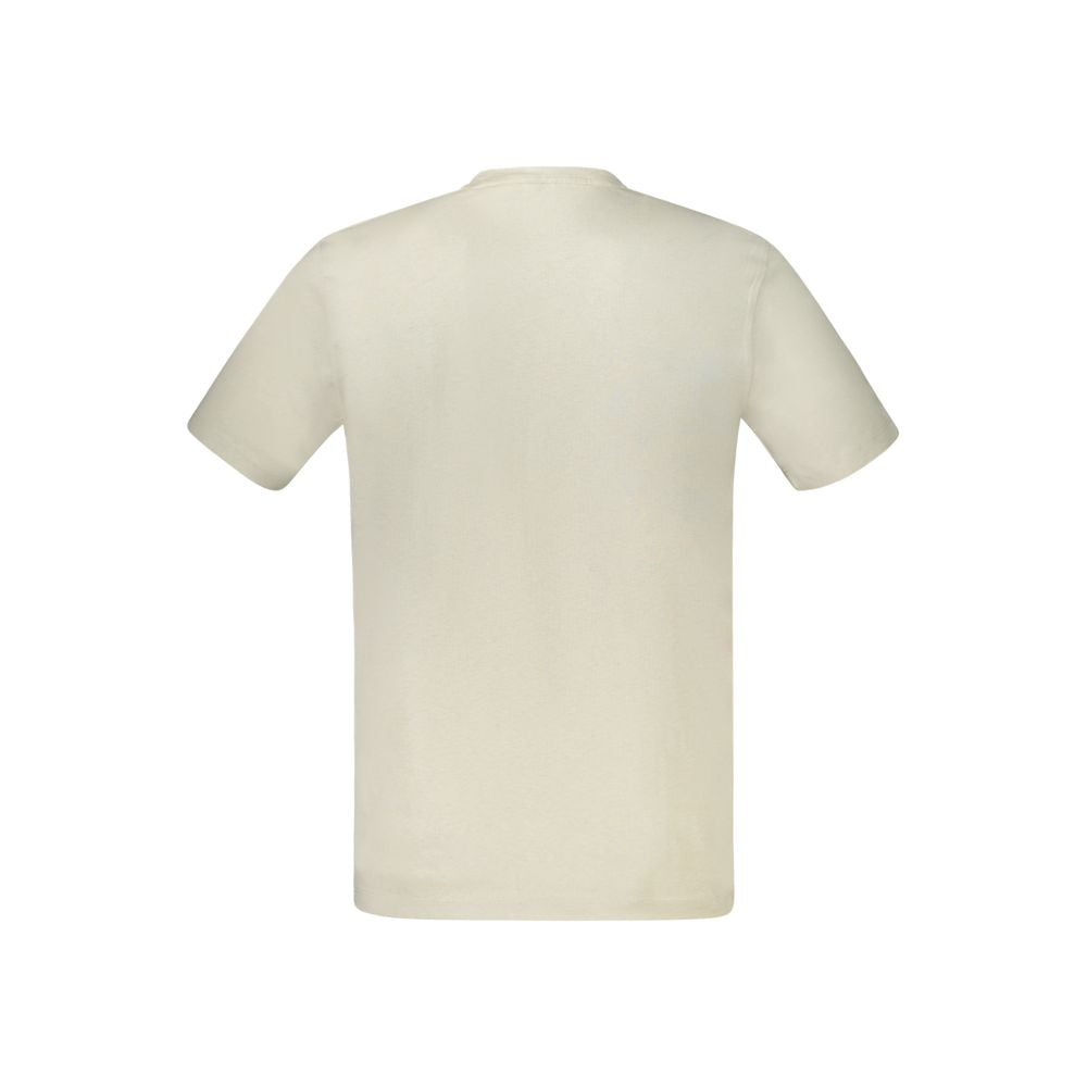 Katoenen T-shirt — Beige
