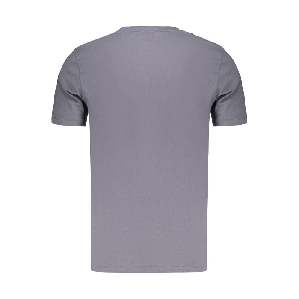 Katoenen T-shirt — Blauw