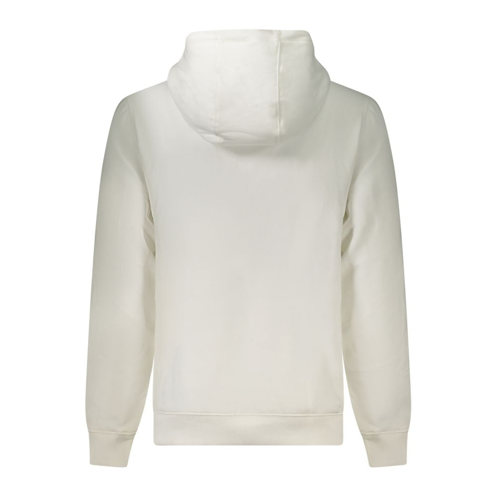 Katoenen Hoodie — Wit