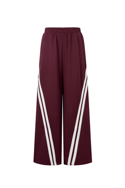 Striped trousers