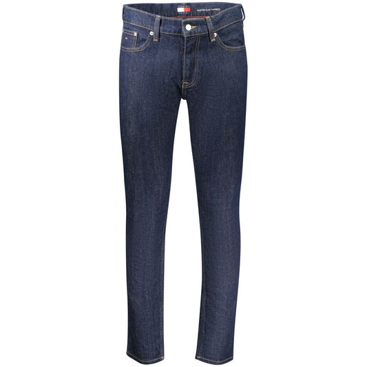 Katoenen Slim-tapered jeans — Blauw