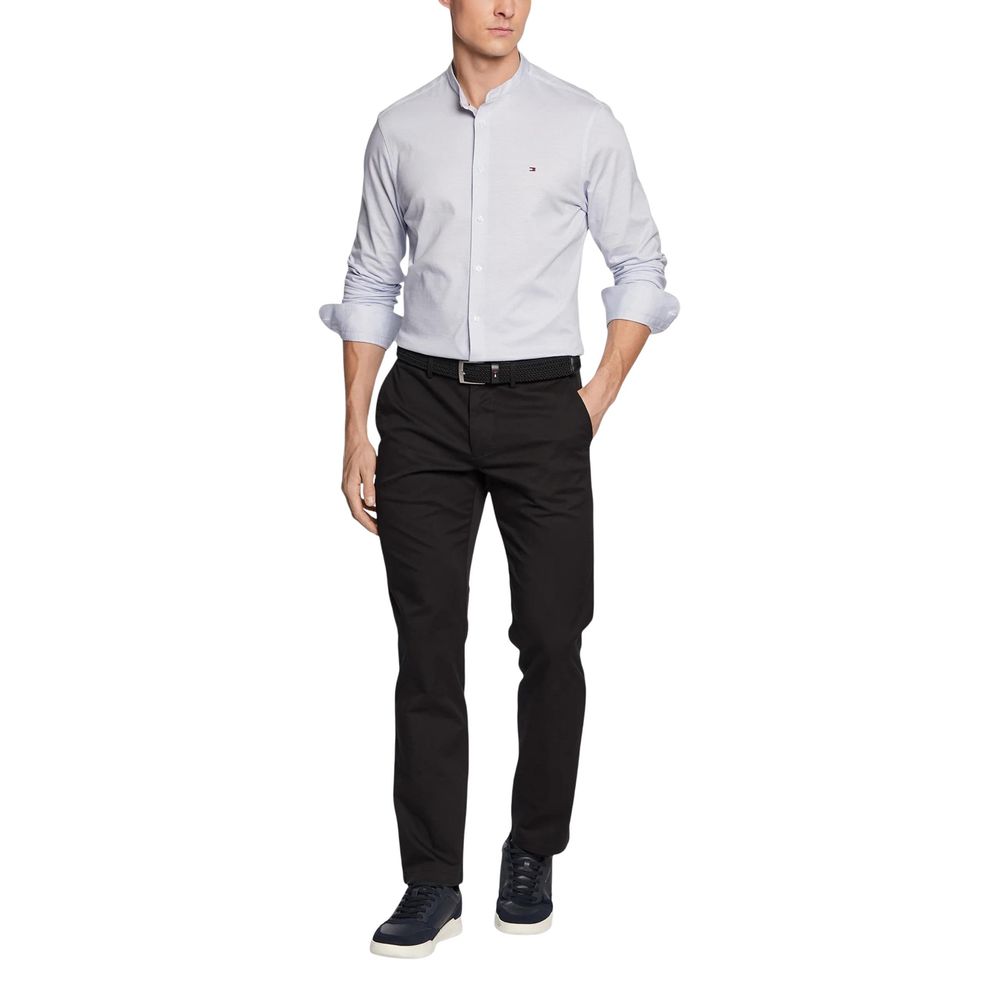 Gerecycled katoenen Broek — Zwart