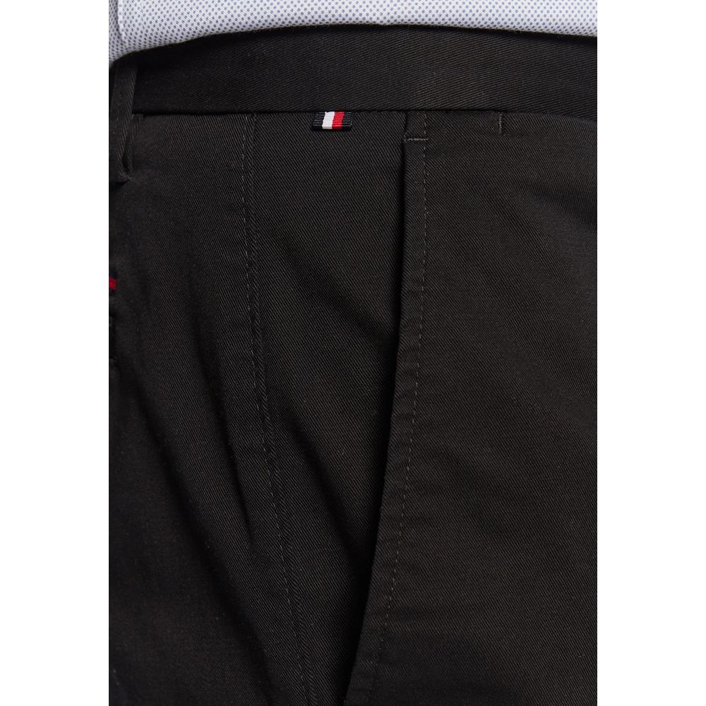 Gerecycled katoenen Broek — Zwart