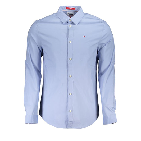 Katoenen Overhemd — Lichtblauw