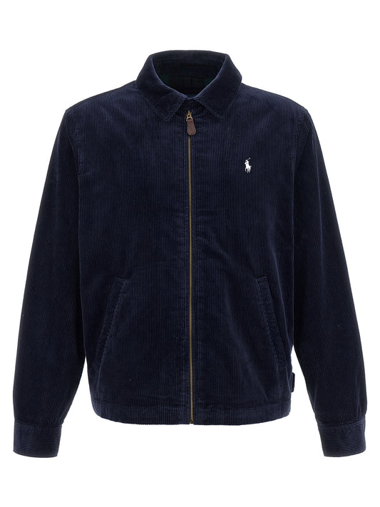 Katoenen Jas — Blauw