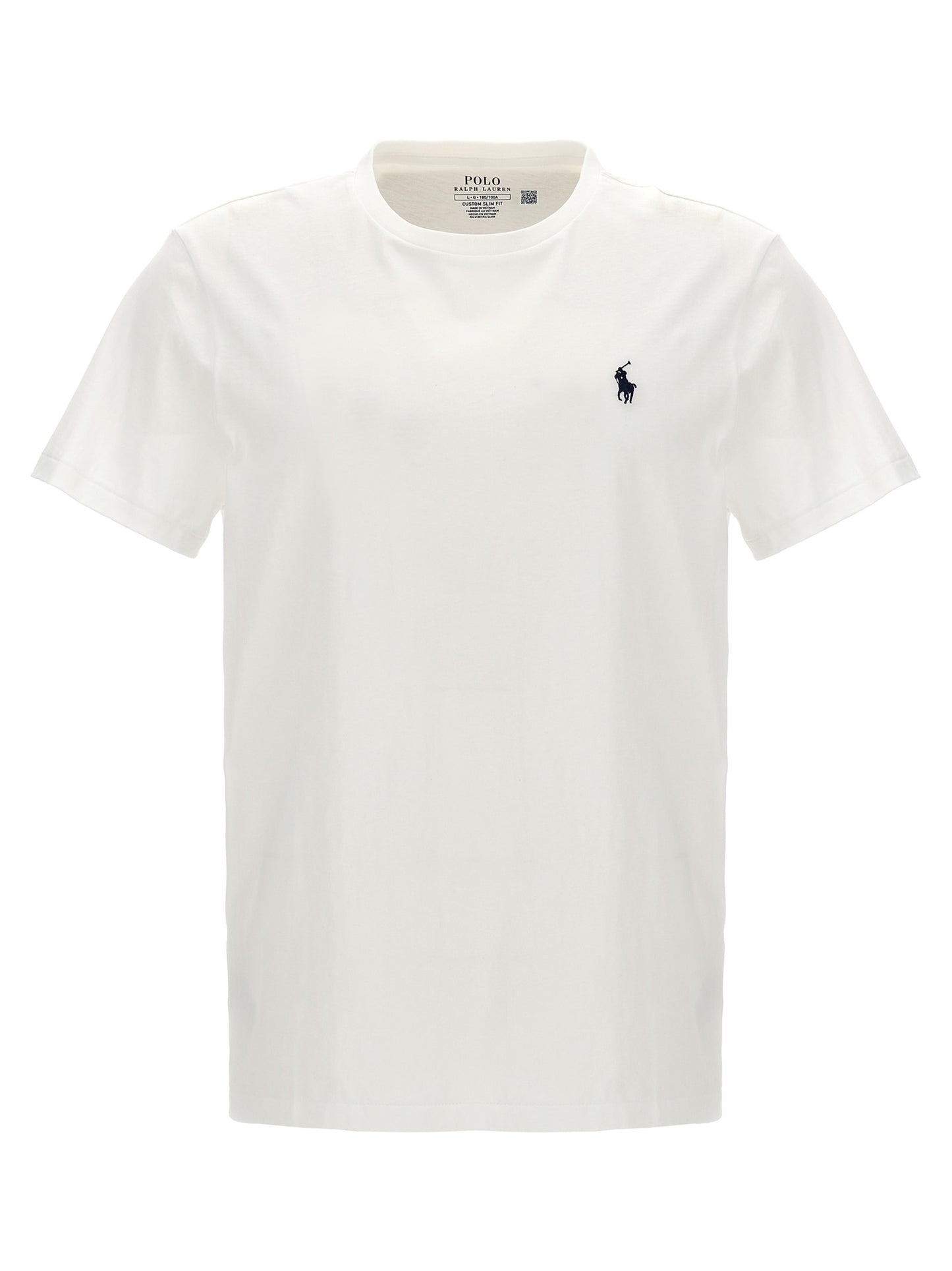 Katoenen T-shirt — Wit