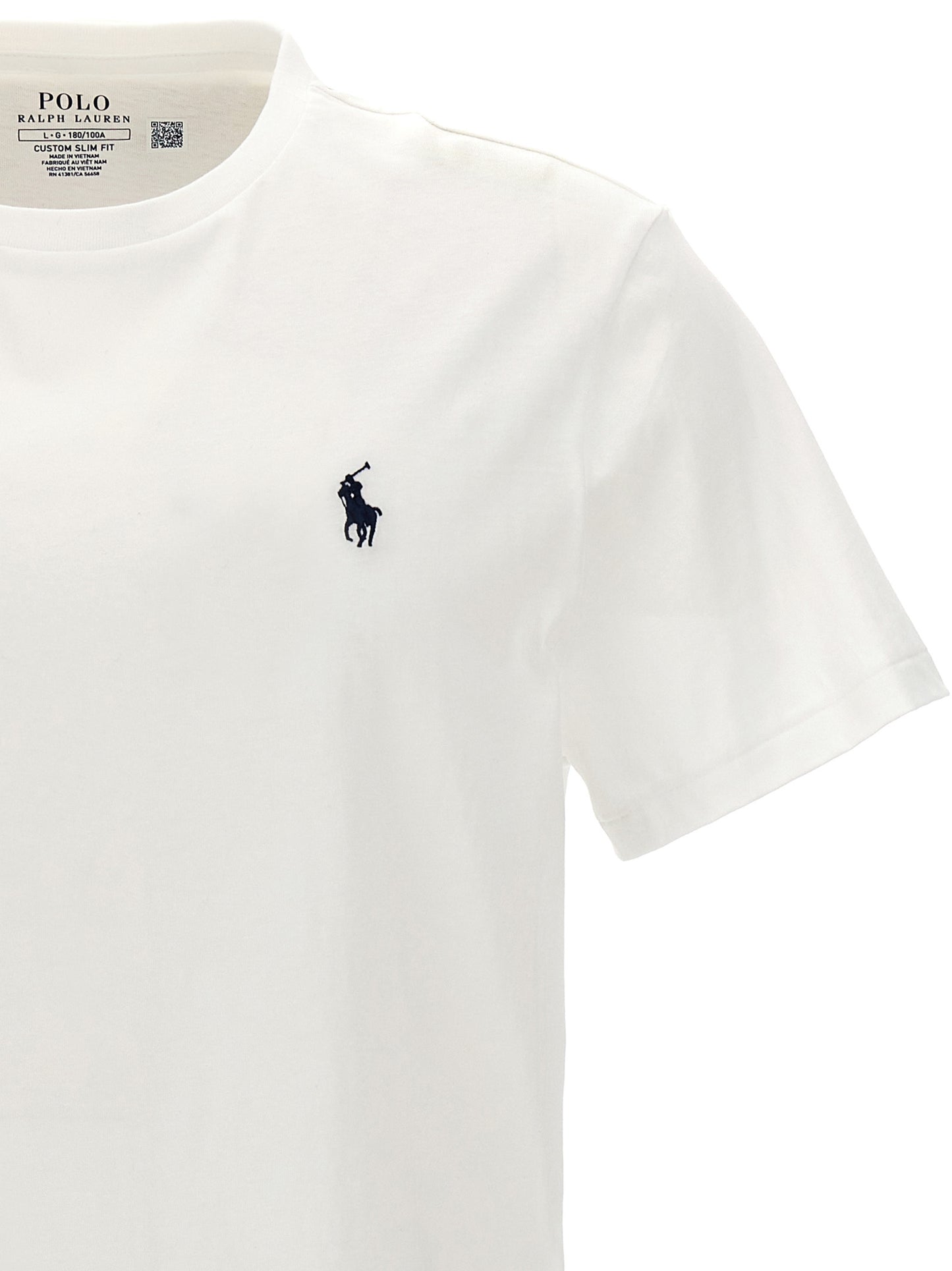Katoenen T-shirt — Wit