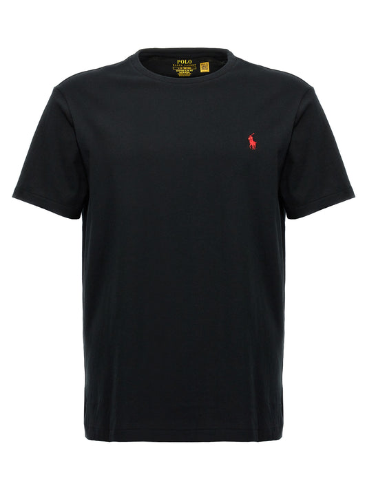 Katoenen T-shirt — Zwart