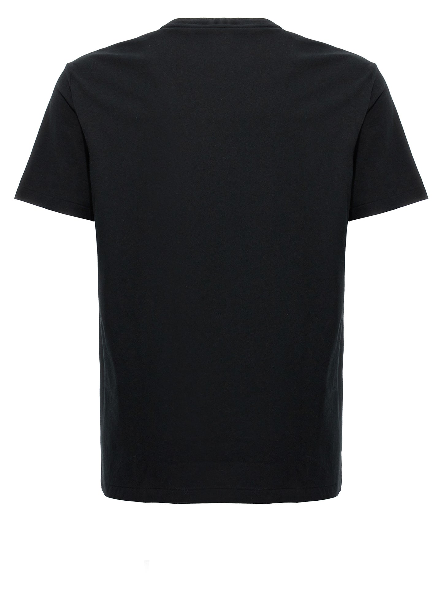 Katoenen T-shirt — Zwart