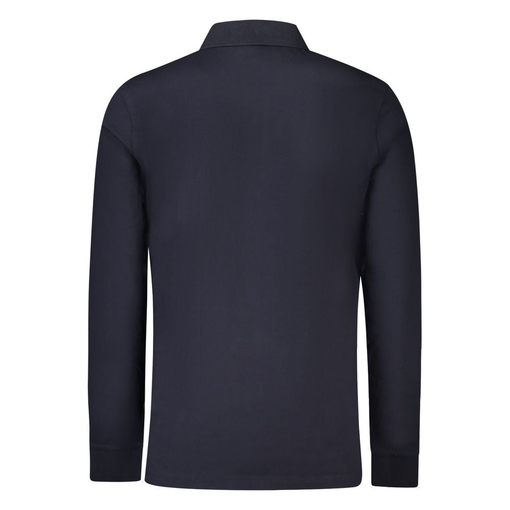 Katoenen Poloshirt — Blauw