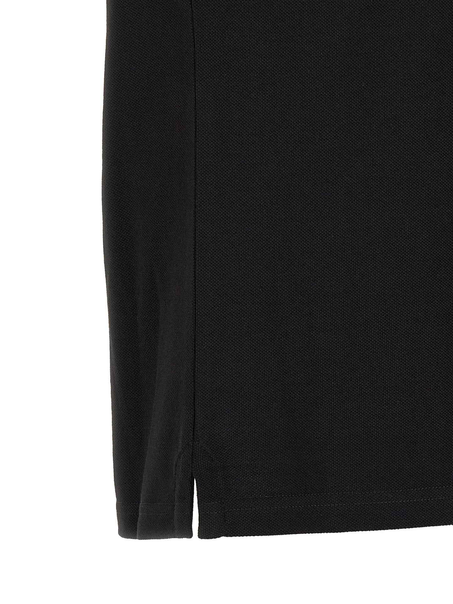 Katoenen Polo — Zwart