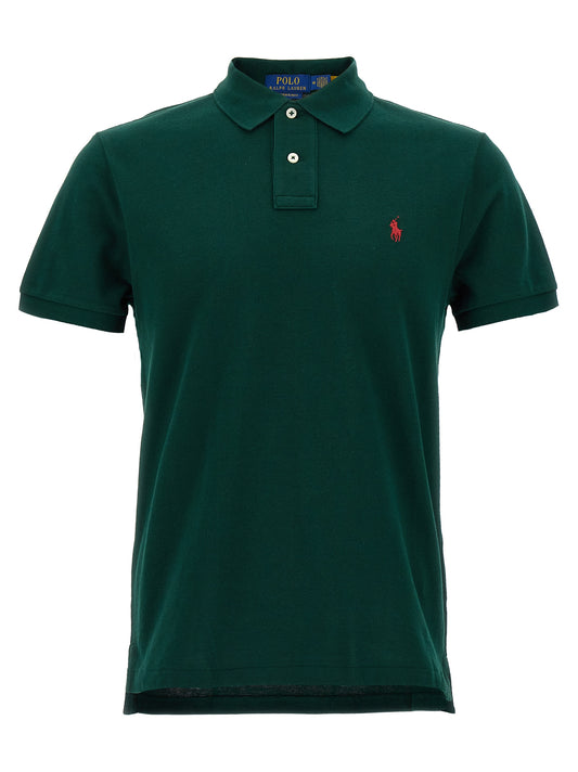 Katoenen Poloshirt — Tweekleurig