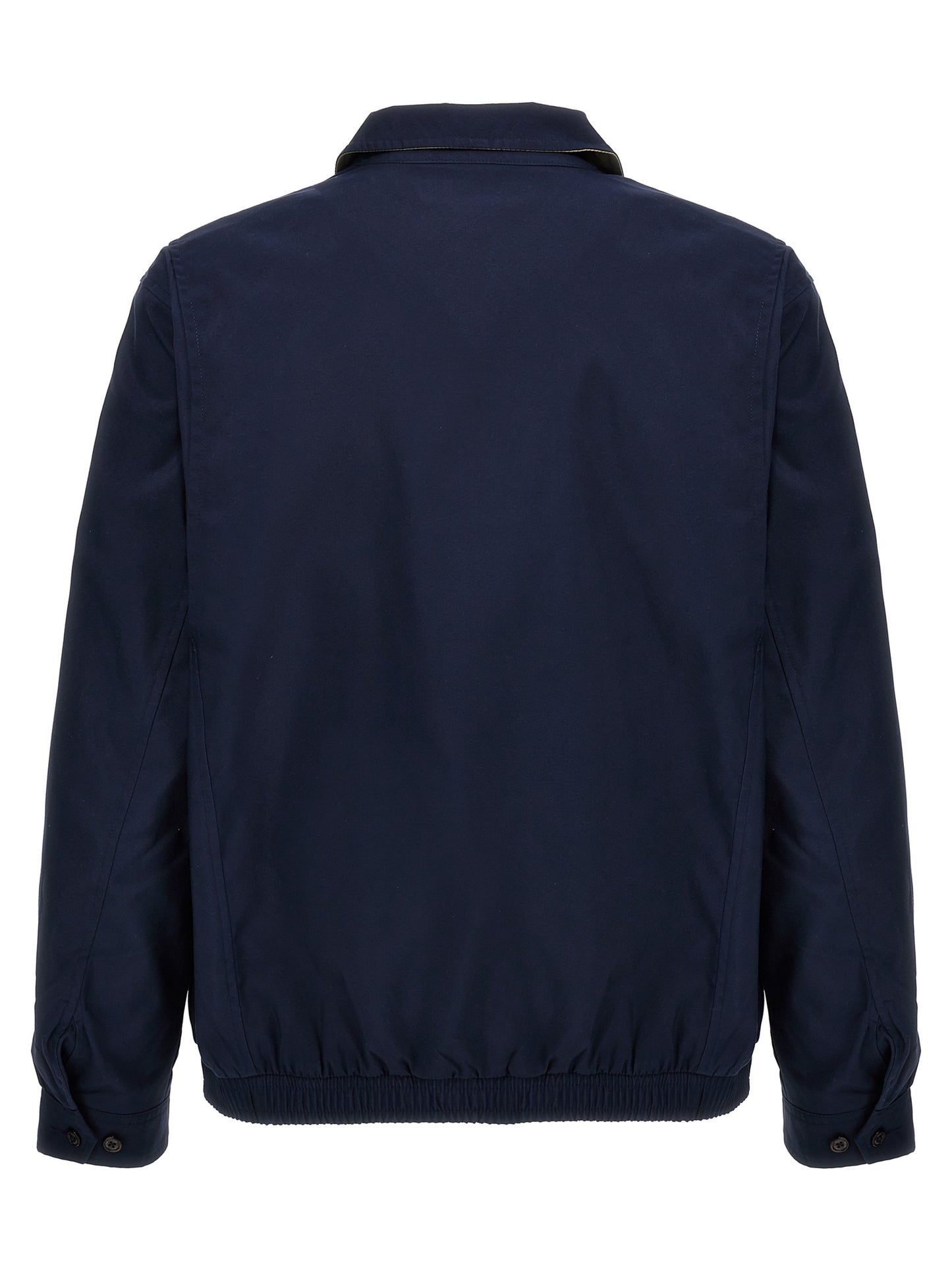 Polyester Bomberjack — Blauw