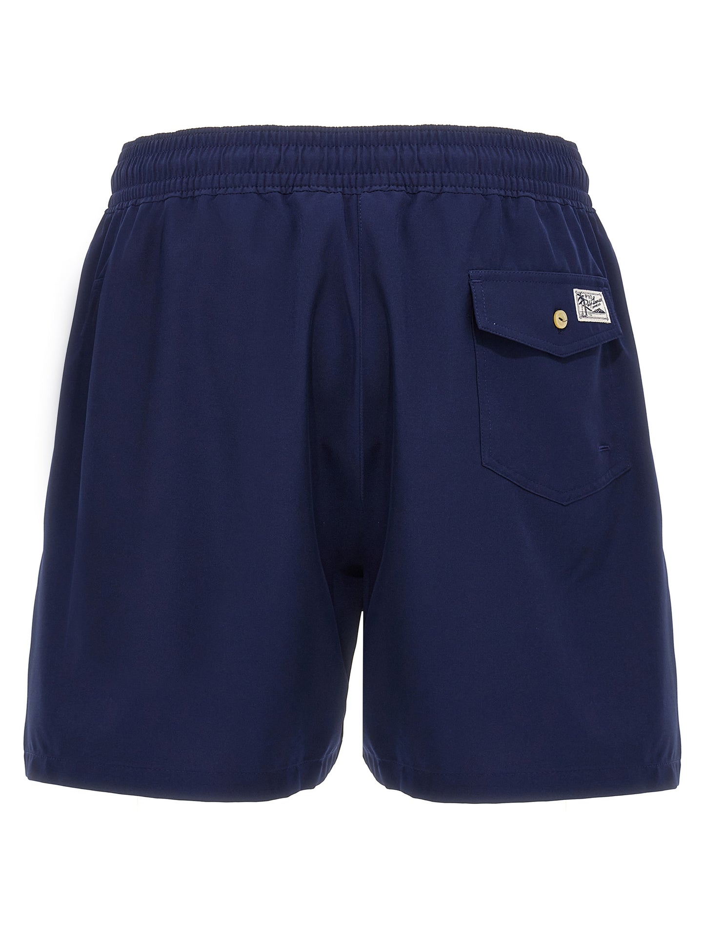 Polyester Zwemshort — Blauw