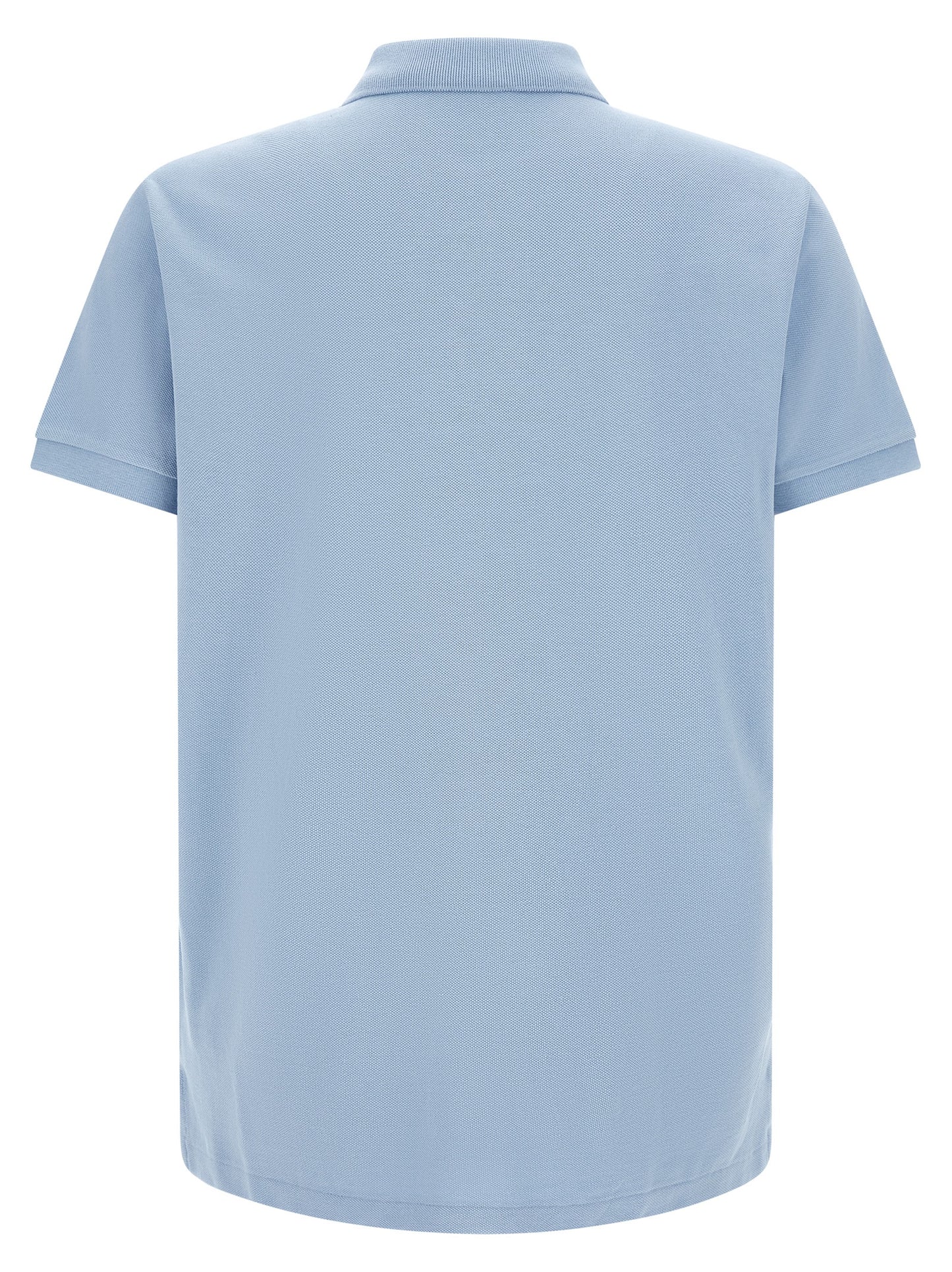 Katoenen Poloshirt — Lichtblauw