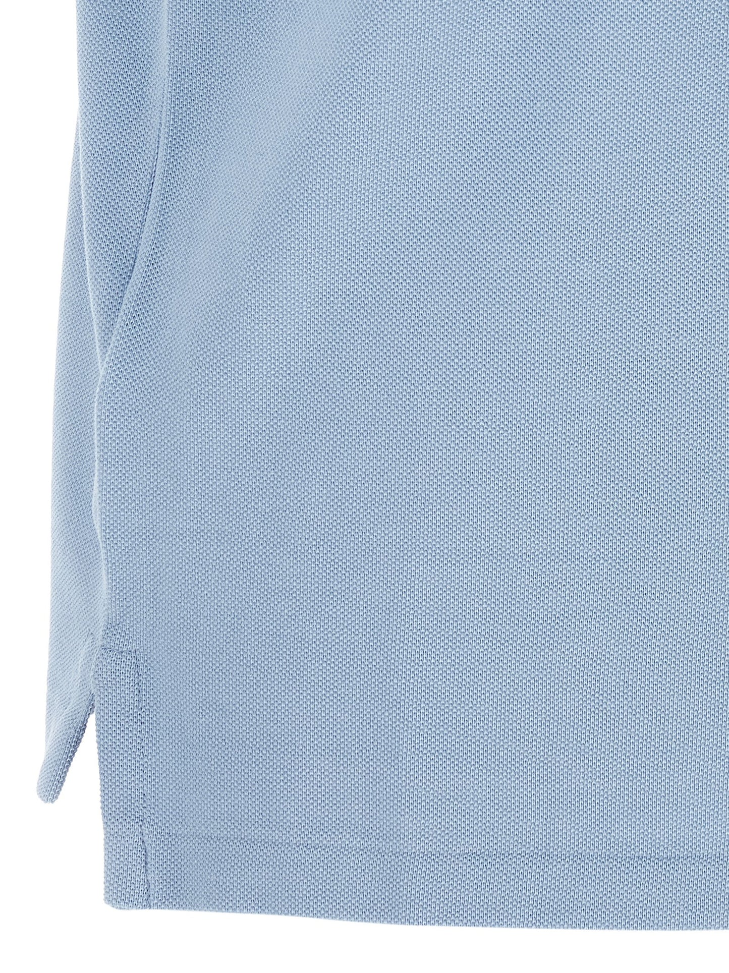 Katoenen Poloshirt — Lichtblauw
