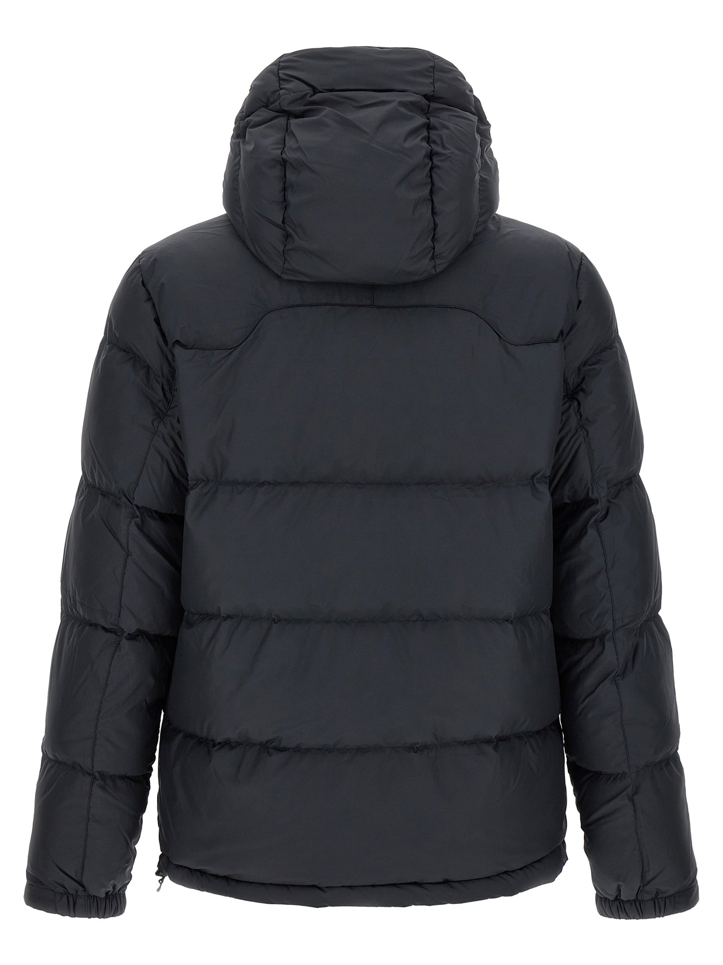 Polyester Donsjack — Zwart