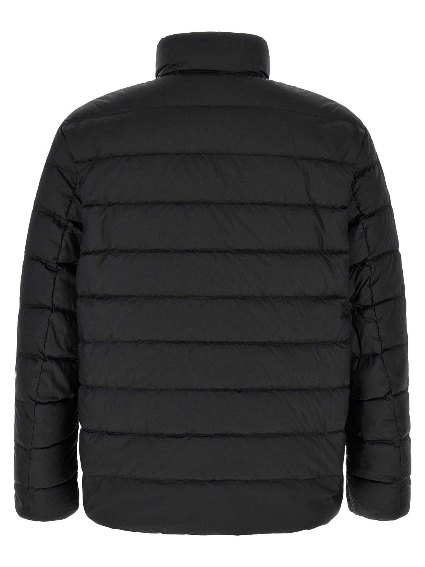Polyester Donsjack — Zwart