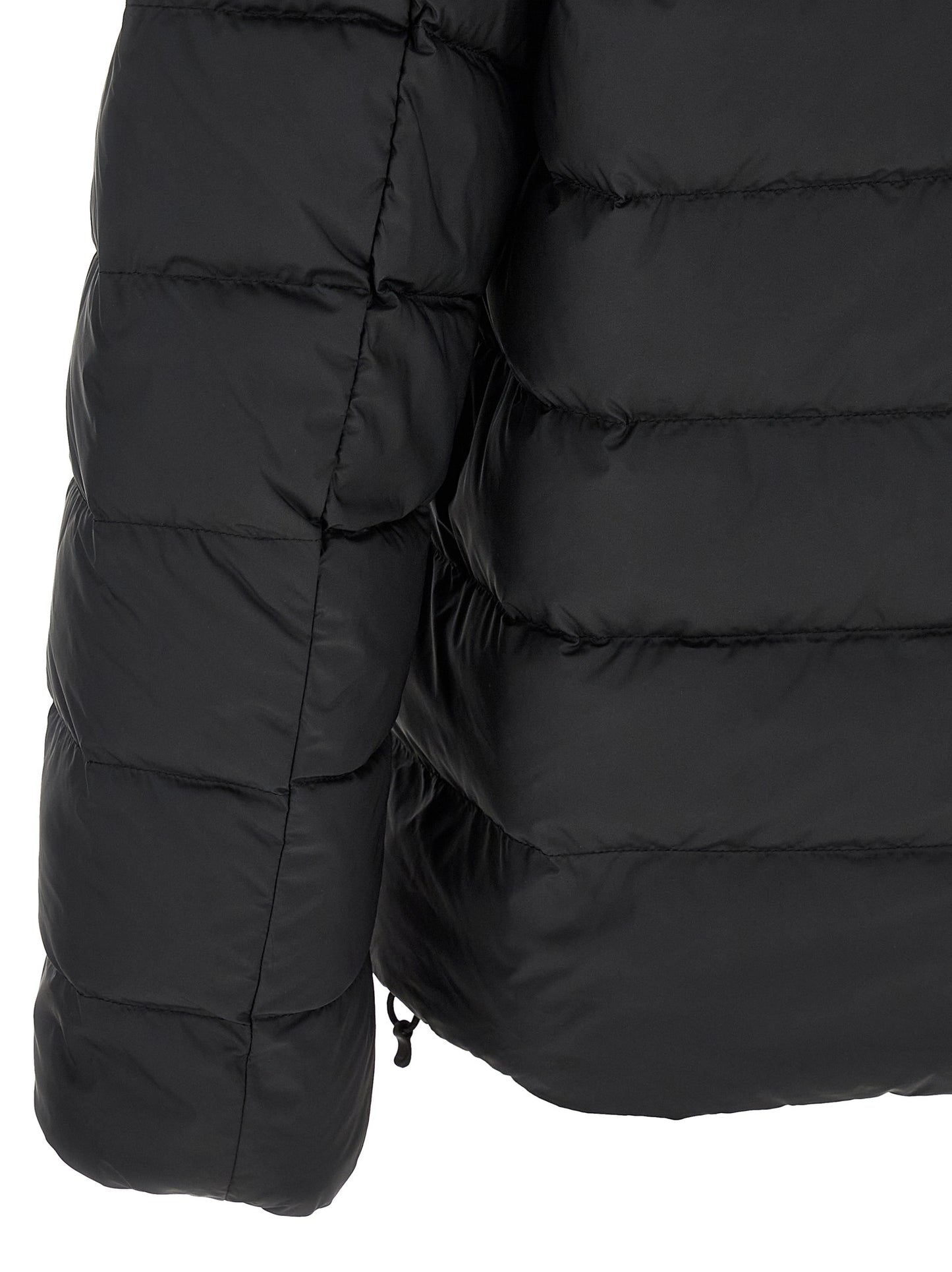 Polyester Donsjack — Zwart