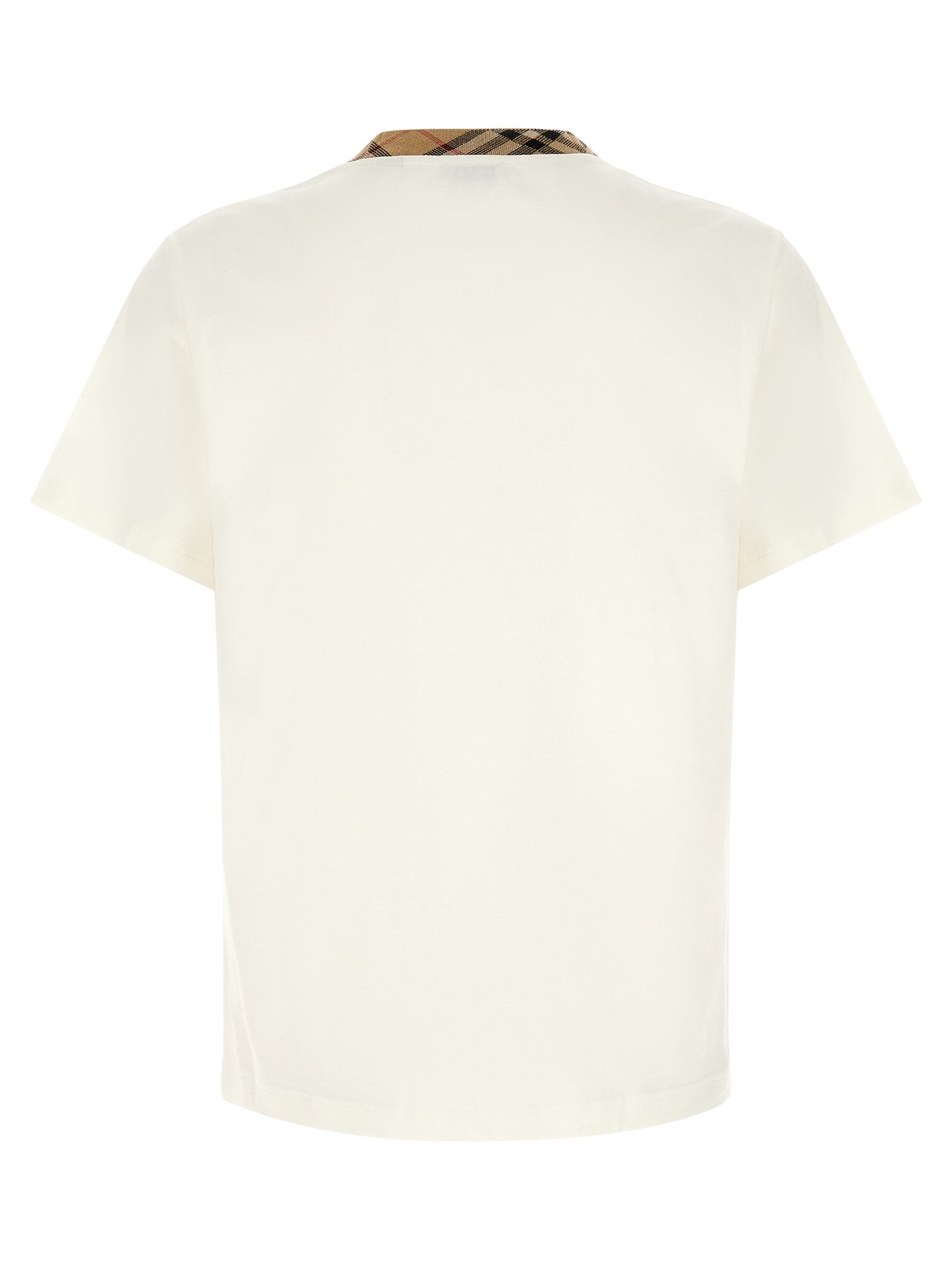Katoenen T-shirt — Beige