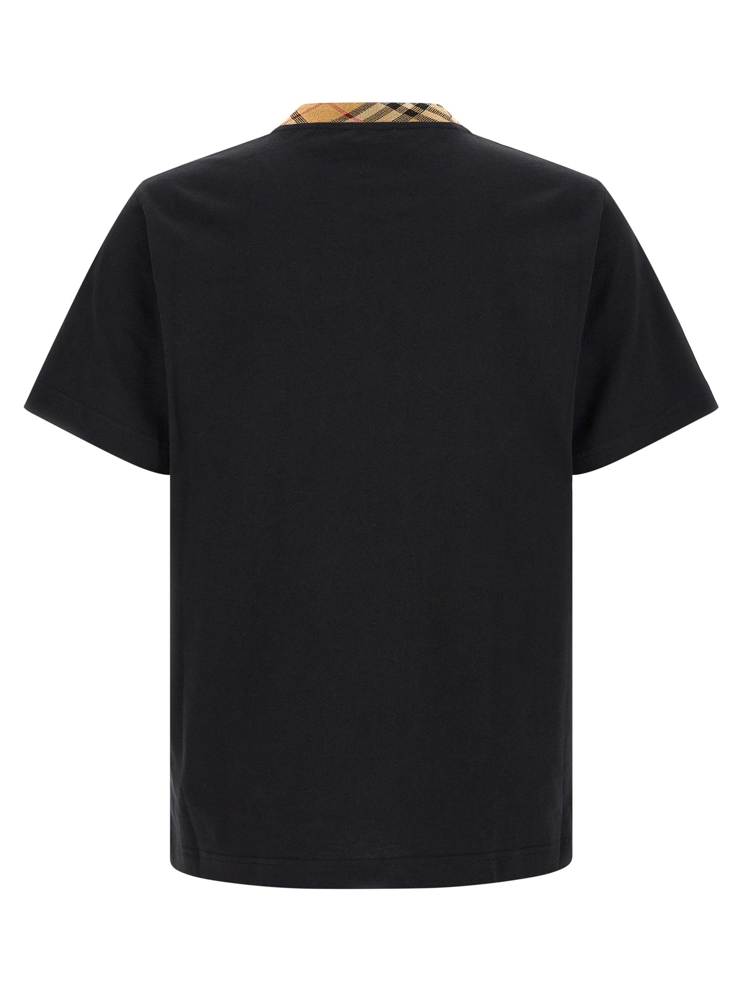 Katoenen T-shirt — Zwart