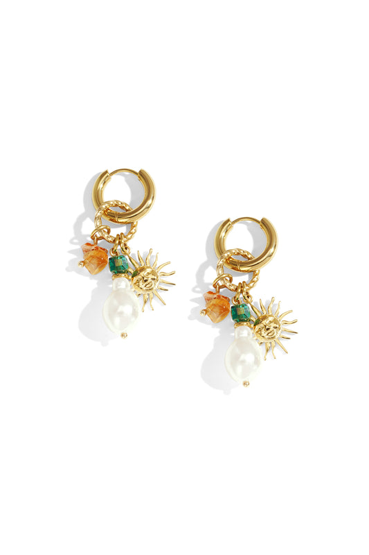 Drop Earrings sun Casual Daily Simple Series Women's jewelry