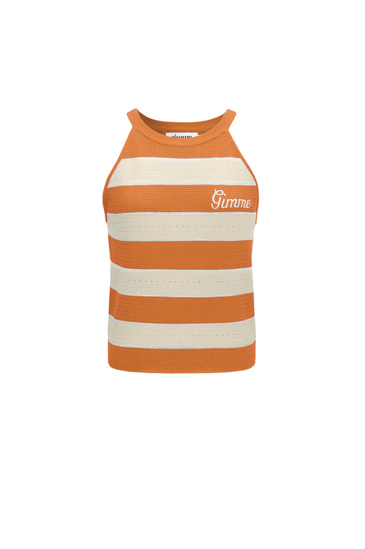 Human Cotton Knitted vest Stripes Casual Spring/Summer None Clothes