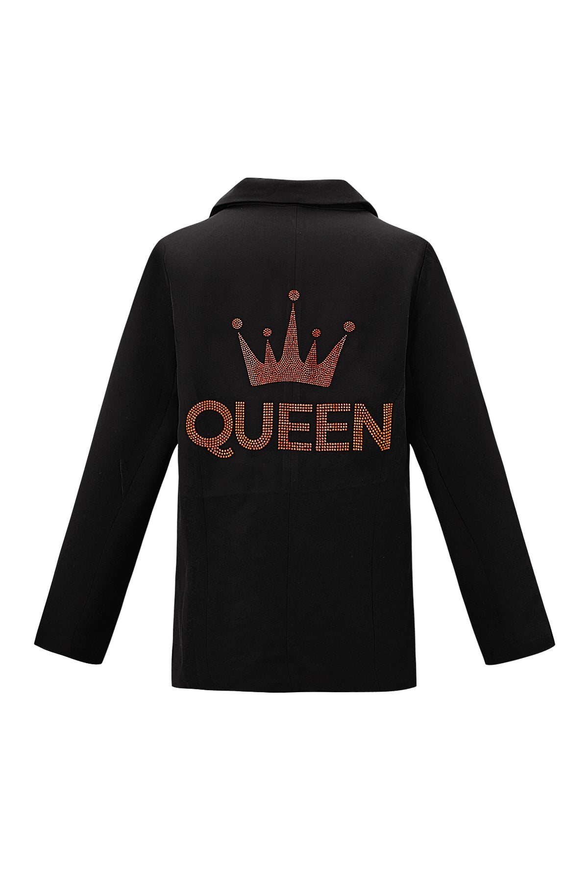 Polyester Women's Suit Blazer Crown Embroidery