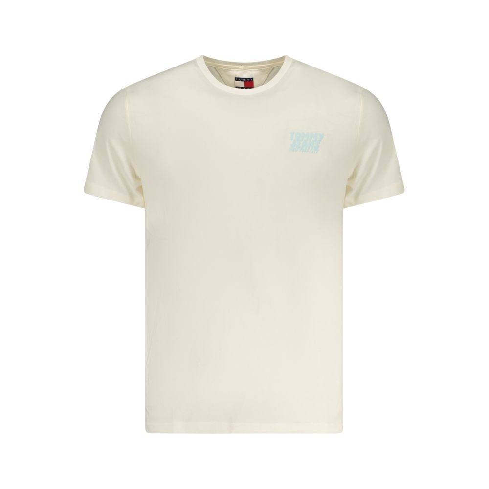 Katoenen T-shirt — Beige