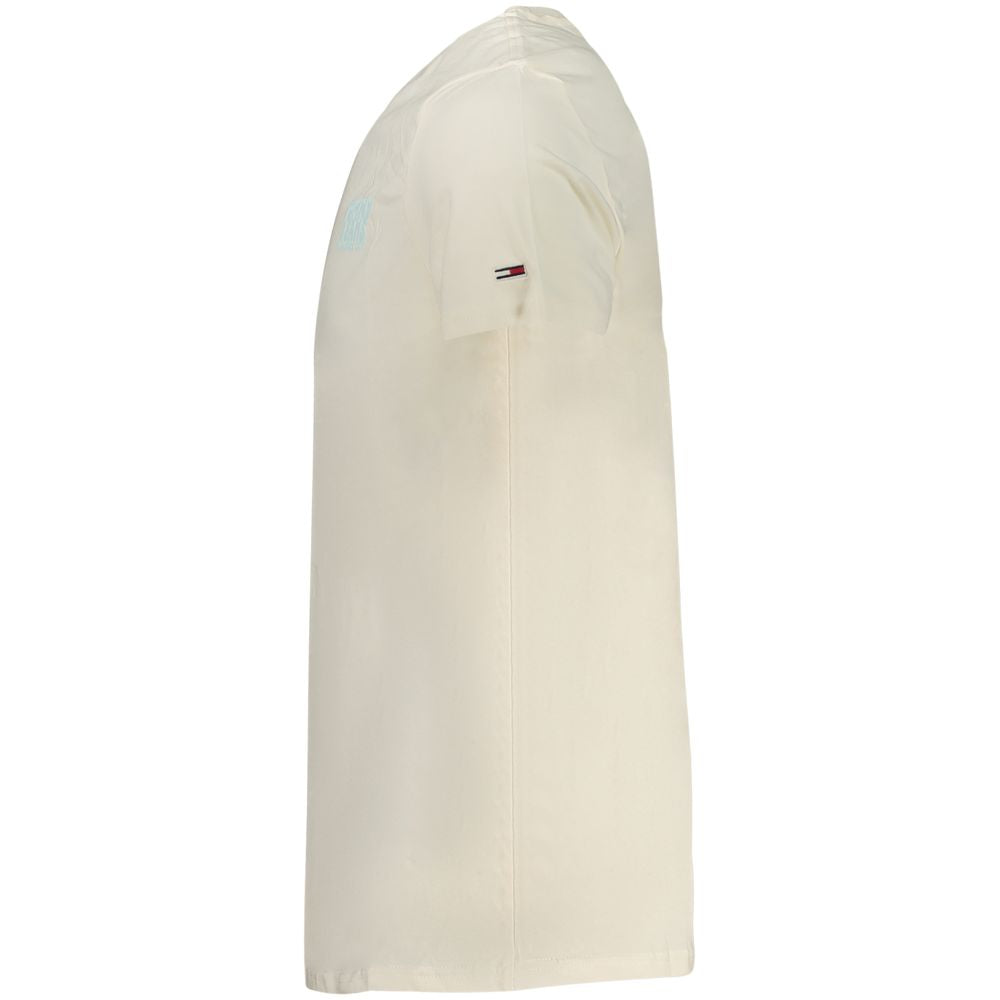 Katoenen T-shirt — Beige