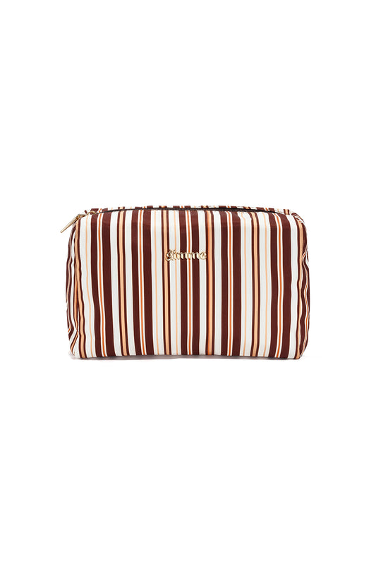 Makeup Bags Stripe Simple Polyester Daily Accessories