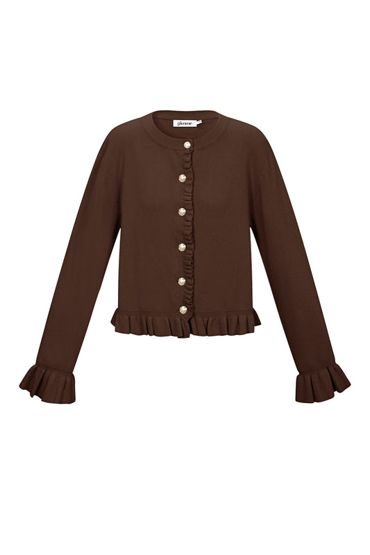 The Loving Ruffle Cardigan