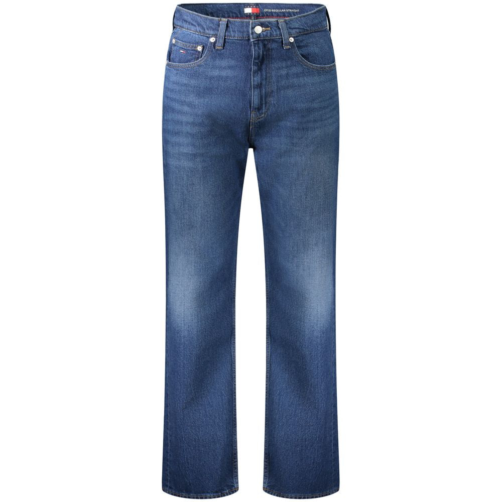Katoenen Straight-leg jeans — Blauw