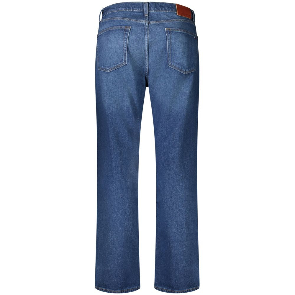 Katoenen Straight-leg jeans — Blauw