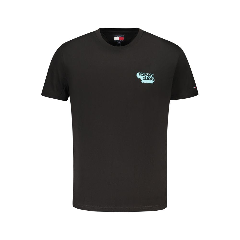 Katoenen T-shirt — Zwart