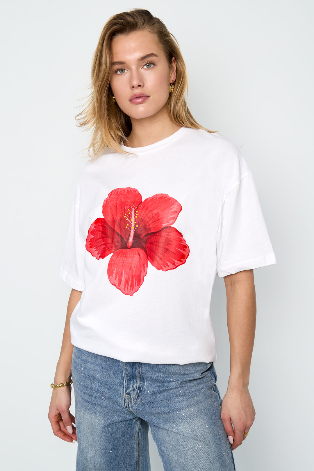 Tropical Flower T Shirt