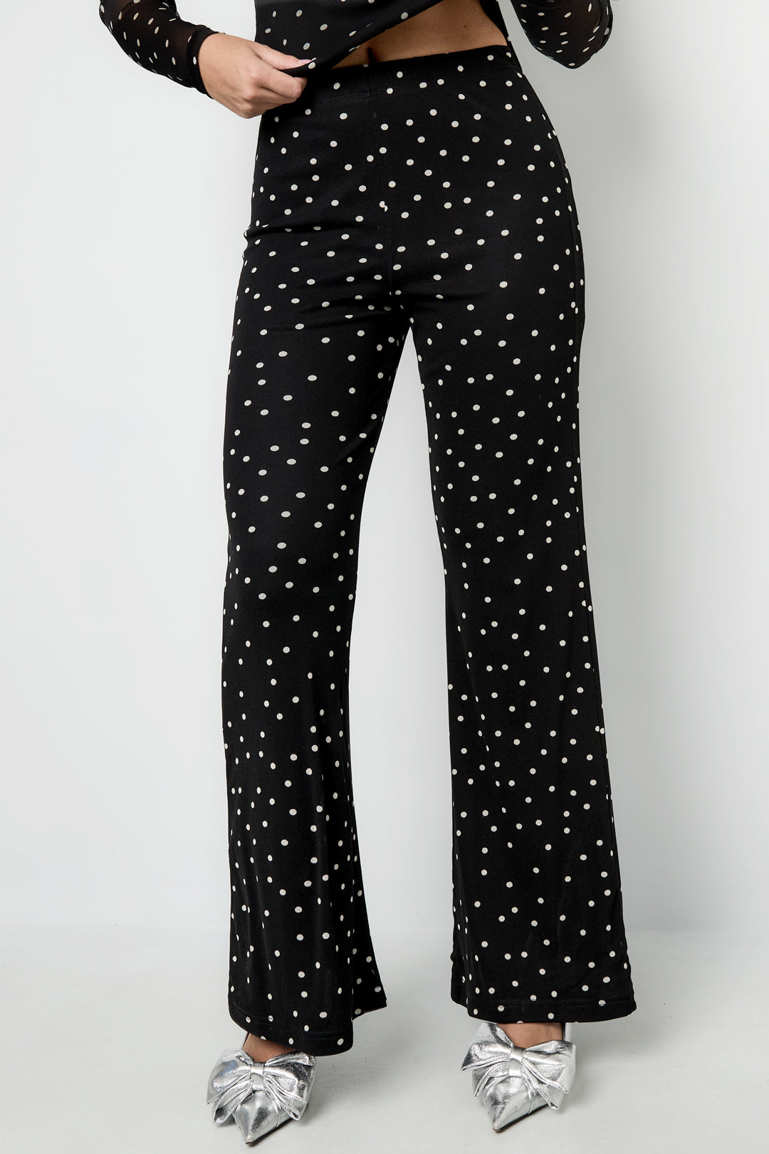 Dotted trousers